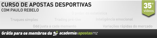 Curso de Apostas Desportivas com o Paulo Rebelo