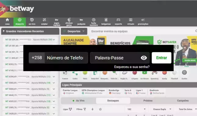 Betway Login: como fazer? Guia completo