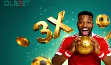 Bónus de Boas-Vindas Olabet - 200% até 500MT!