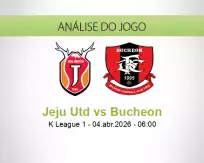 Prognóstico Jeju Utd Bucheon (04 April 2026)