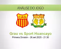 Prognóstico Grau Sport Huancayo (26 September 2025)