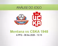 Prognóstico Montana CSKA 1948 (06 February 2026)
