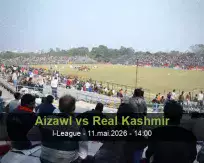 Aizawl vs Real Kashmir