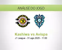 Prognóstico Kashiwa Avispa (31 August 2025)