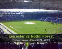 Prognóstico Leicester Nottm Forest (25 October 2024)