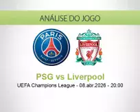 Prognóstico PSG Liverpool (08 April 2026)