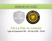 Prognóstico CA La Paz Leones (05 March 2026)