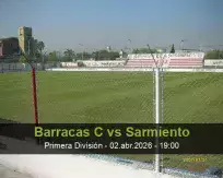 Prognóstico Barracas C Sarmiento (02 April 2026)
