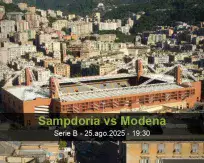 Prognóstico Sampdoria Modena (25 August 2025)