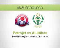 Prognóstico Petrojet Al-Ittihad (25 February 2026)