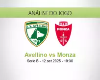 Prognóstico Avellino Monza (12 September 2025)
