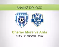 Prognóstico Cherno More Arda (04 March 2026)