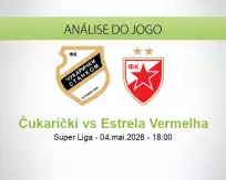 Prognóstico Čukarički Estrela Vermelha (04 May 2026)