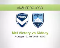 Prognóstico Mel Victory Sidney (02 May 2026)