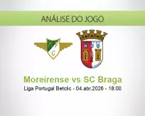 Prognóstico Moreirense SC Braga (04 April 2026)