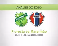 Prognóstico Floresta Maranhão (05 May 2026)