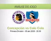 Prognóstico Concepción Colo Colo (05 April 2026)