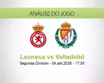 Prognóstico Leonesa Valladolid (04 April 2026)