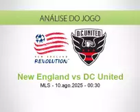Prognóstico New England DC United (10 August 2025)