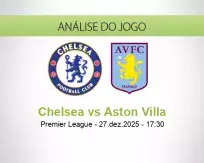 Prognóstico Chelsea Aston Villa (27 December 2025)