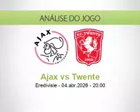 Prognóstico Ajax Twente (04 April 2026)