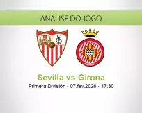 Prognóstico Sevilla Girona (07 February 2026)