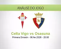 Prognóstico Celta Vigo Osasuna (06 February 2026)