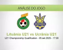 Prognóstico Lituânia U21 Ucrânia U21 (05 September 2025)
