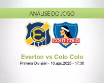 Prognóstico Everton Colo Colo (10 August 2025)