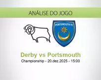 Prognóstico Derby Portsmouth (20 December 2025)