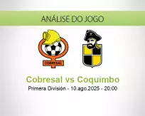 Prognóstico Cobresal Coquimbo (10 August 2025)