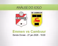 Emmen vs Cambuur