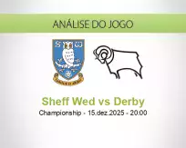 Prognóstico Sheff Wed Derby (15 December 2025)
