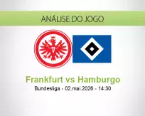 Prognóstico Frankfurt Hamburgo (02 May 2026)