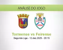 Prognóstico Torreense Feirense (12 December 2025)