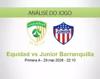 Prognóstico Equidad Junior Barranquilla (29 March 2026)