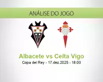 Prognóstico Albacete Celta Vigo (17 December 2025)