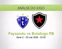Prognóstico Paysandu Botafogo PB (04 May 2026)