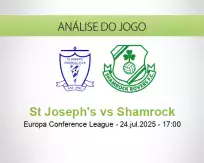 Prognóstico St Joseph's Shamrock (24 July 2025)