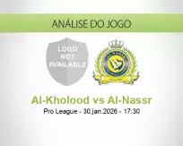 Prognóstico Al-Kholood Al-Nassr (30 January 2026)