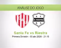 Prognóstico Santa Fe Riestra (03 April 2026)