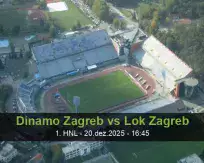 Prognóstico Dinamo Zagreb Lok Zagreb (20 December 2025)