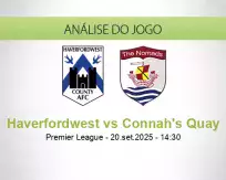 Prognóstico Haverfordwest Connah's Quay (20 September 2025)
