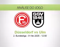 Prognóstico Düsseldorf Ulm (01 February 2025)