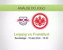 Prognóstico Leipzig Frankfurt (15 December 2024)