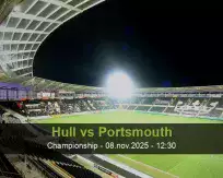 Prognóstico Hull Portsmouth (08 November 2025)
