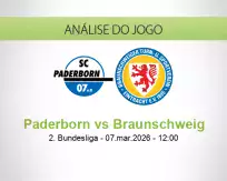Prognóstico Paderborn Braunschweig (07 March 2026)