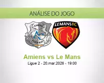Prognóstico Amiens Le Mans (20 March 2026)