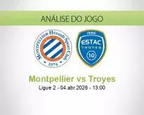 Prognóstico Montpellier Troyes (04 April 2026)