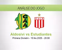 Prognóstico Aldosivi Estudiantes (15 February 2025)